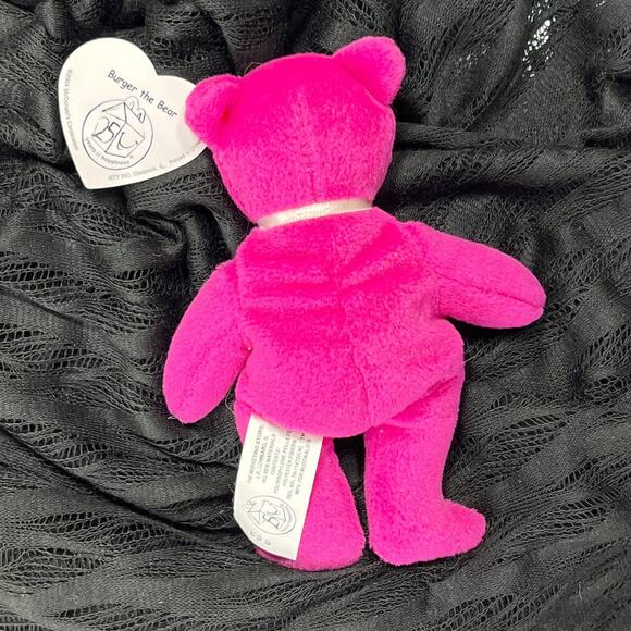 TY Vintage Beanie Babies Burger the Bear McDonald's Teenie Beanie Babies 2004 - Picture 8 of 15